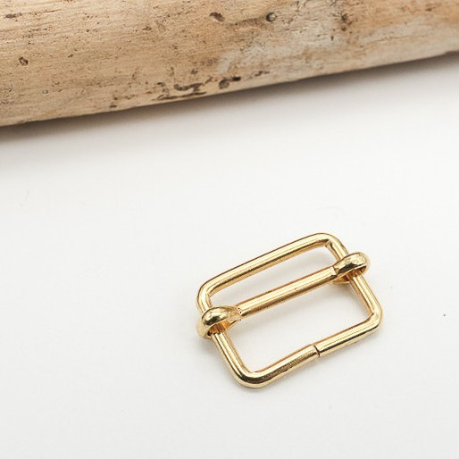 25mm Gold-Plated Adjustable Buckle - Maison Klem